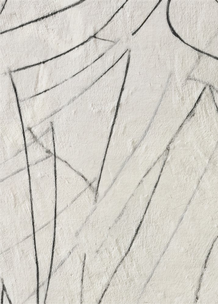 Abstracte zwarte lijnen door Alma