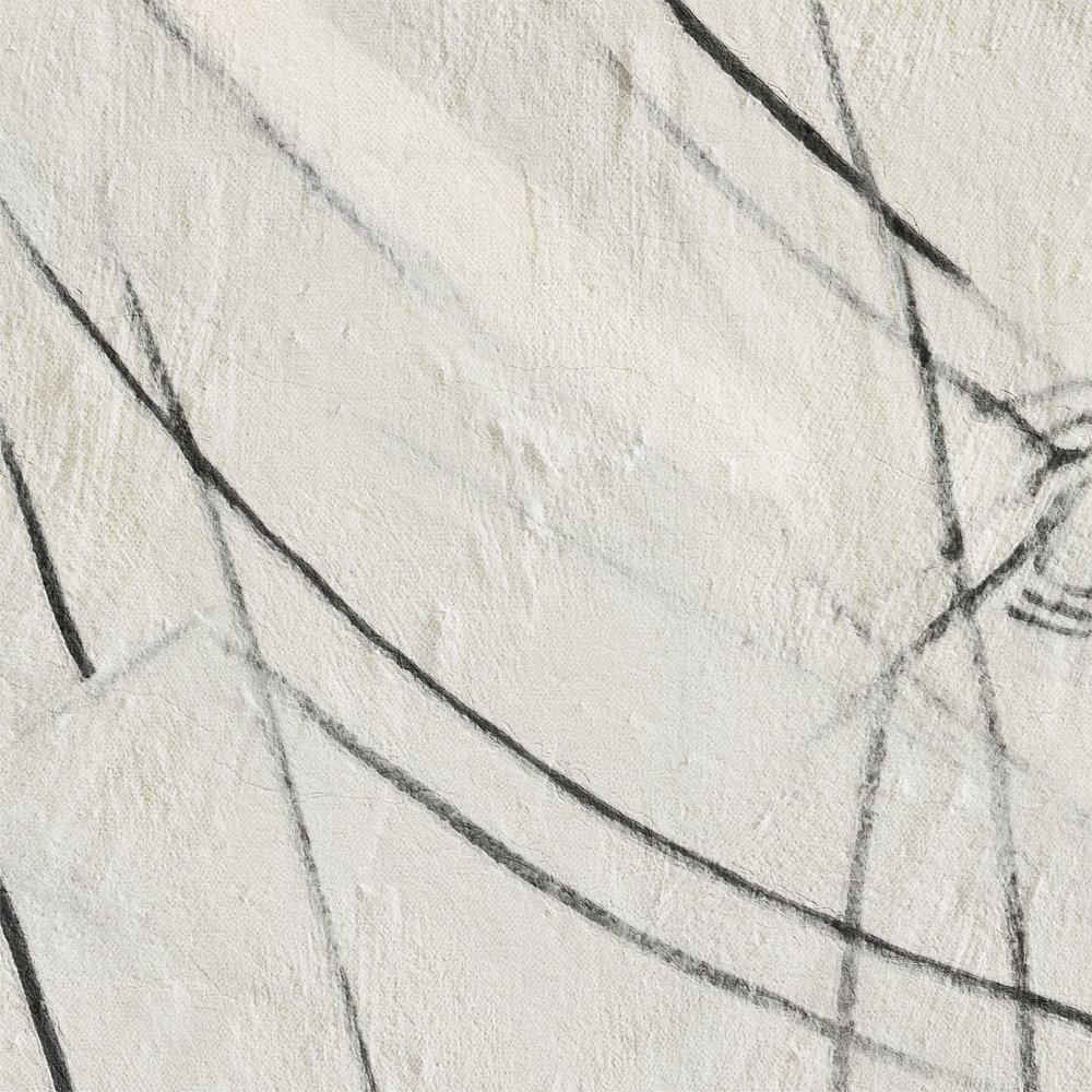 Abstracte zwarte lijnen door Alma