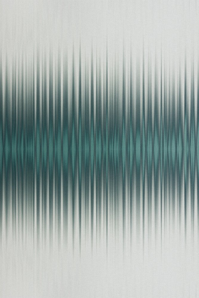 Abstract: Teal Waves door Alma