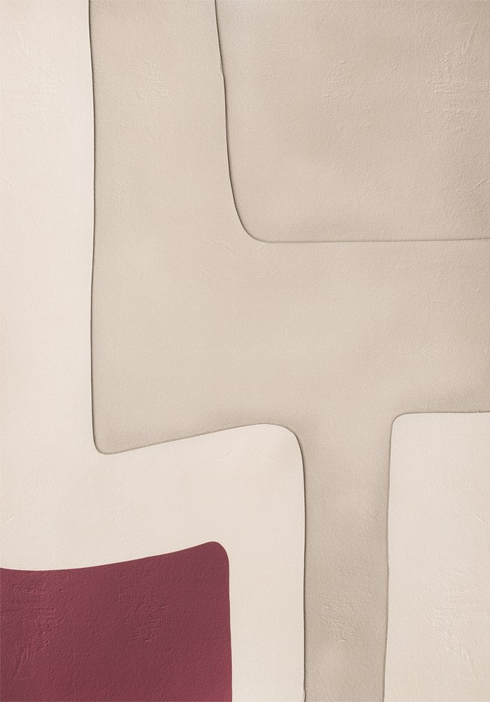 Aardse abstracte vormen door Alma