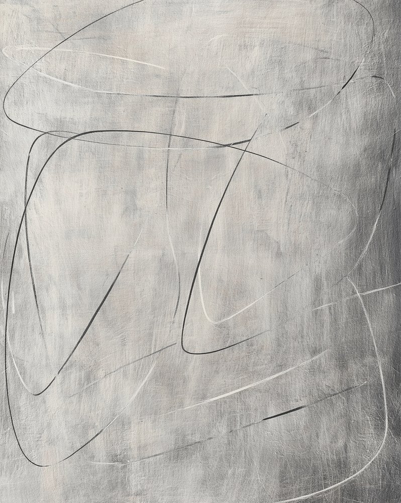 Vloeiende abstracte lijnen door Alma