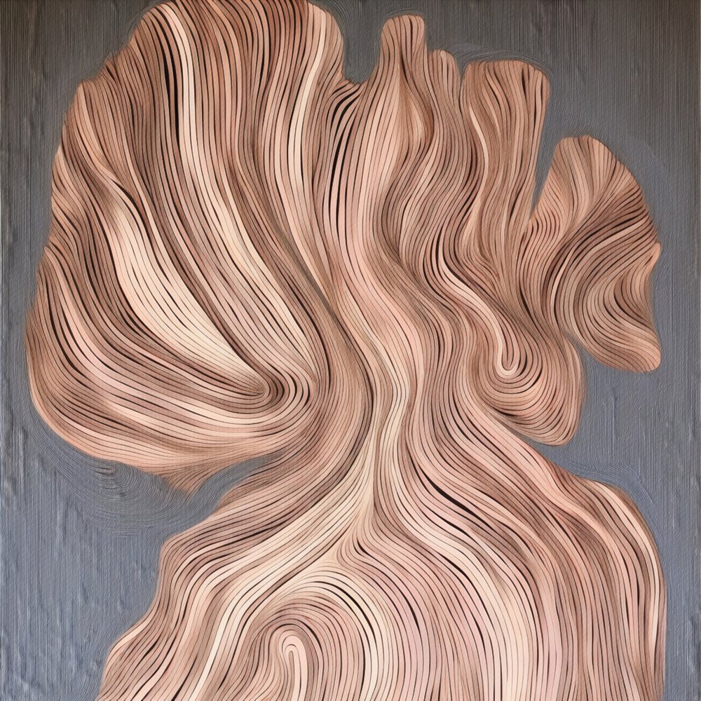 Vloeiende organische lijnen door Alma