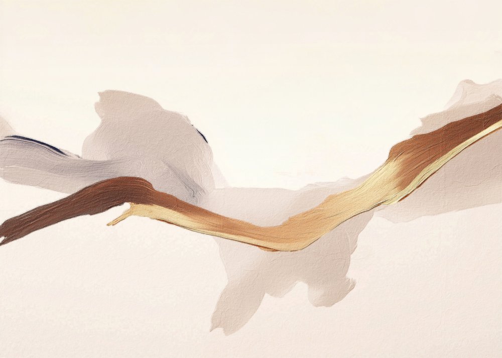 Goudbruine stroom door Alma