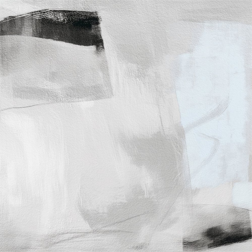 Rustgevende abstracte vormen door Alma