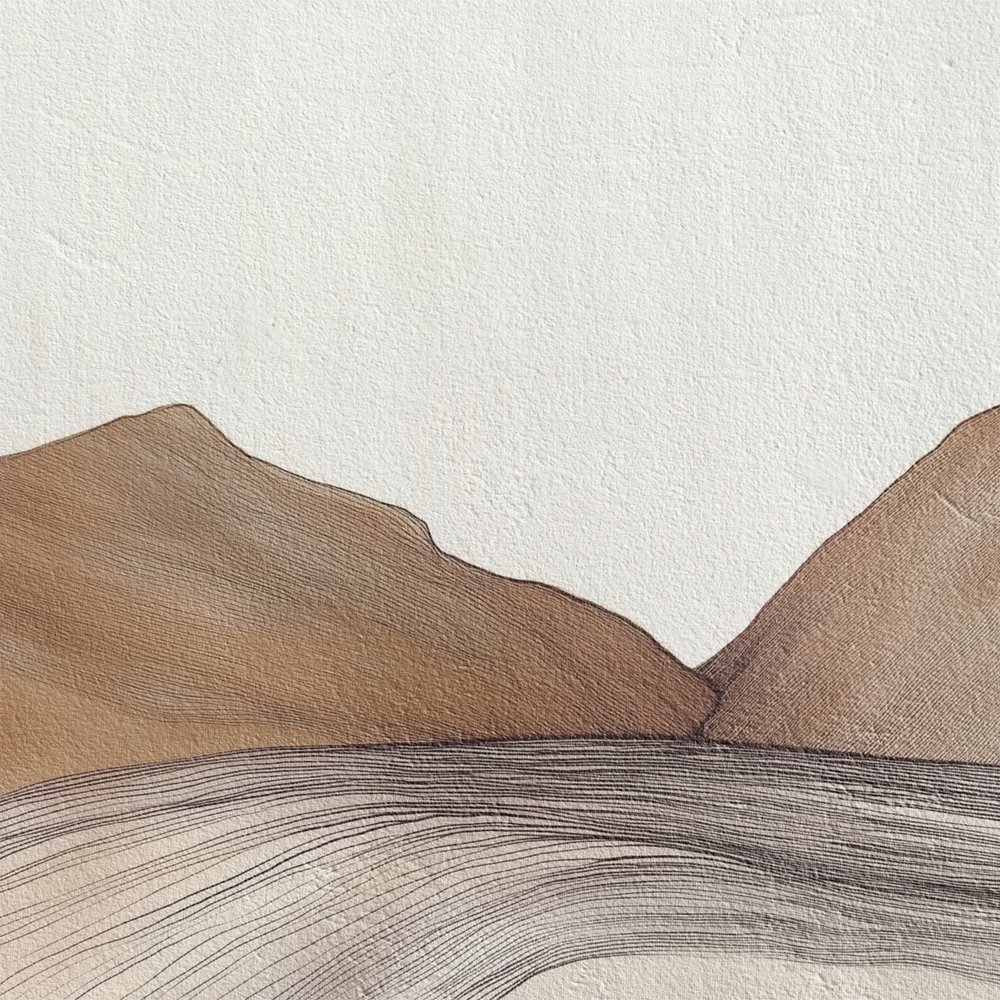 Rustige bergwateren door Alma