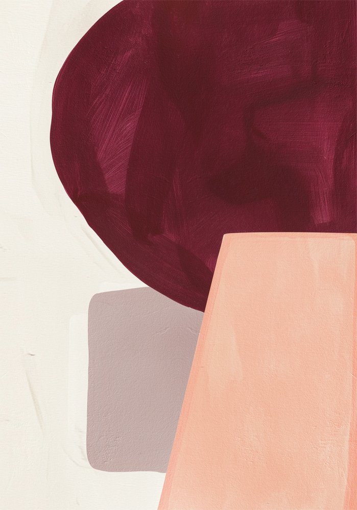 Zachte abstracte vormen door Alma