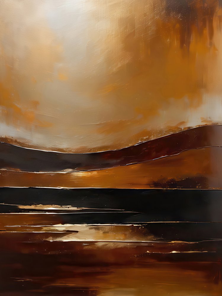 Abstracte zonsondergang door Alpenglow Workshop