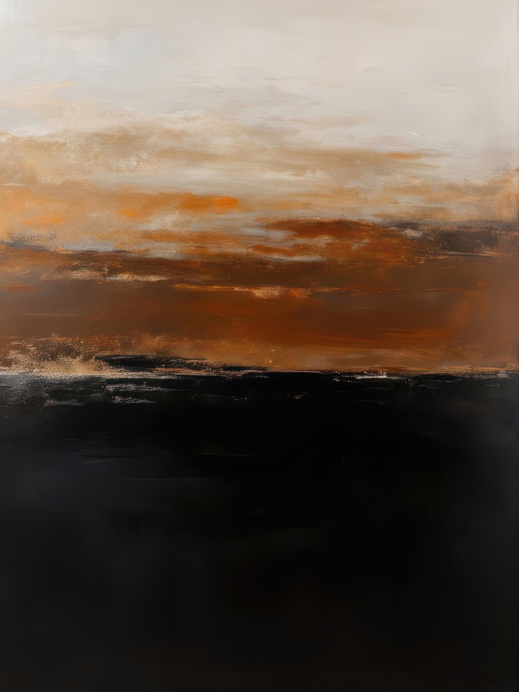 Dramatische oranje horizon door Alpenglow Workshop