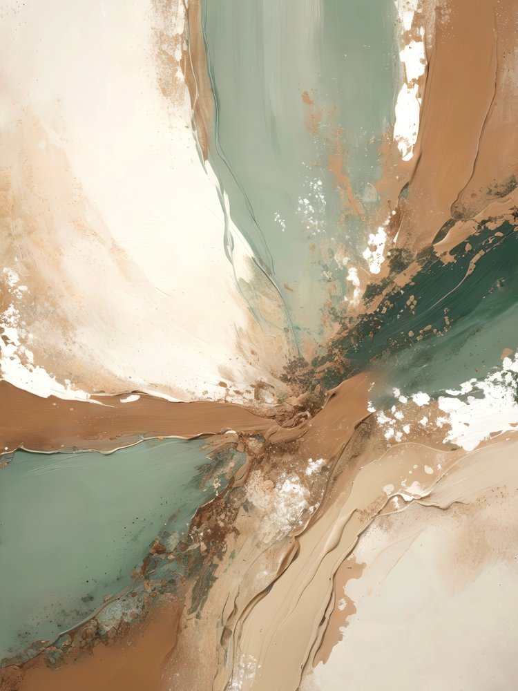 Teal Earth Flow door Alpenglow Workshop