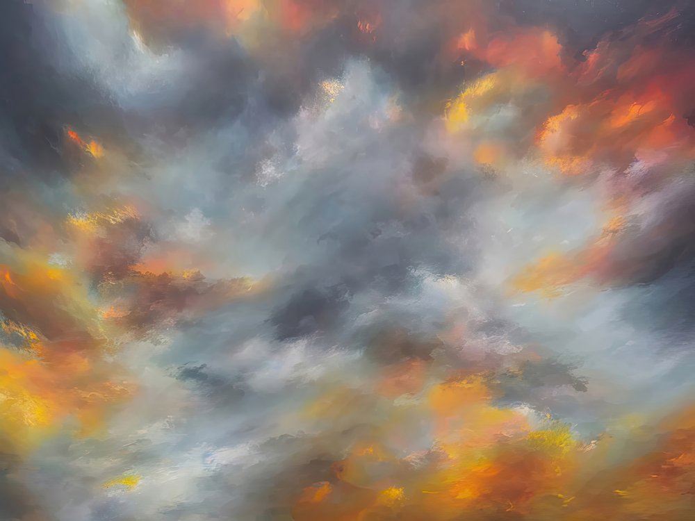 Levendige wolken bij zonsondergang door Alpenglow Workshop