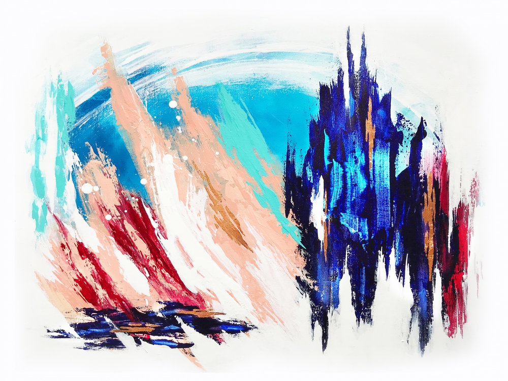 Abstract City Glow door Alyson Storms