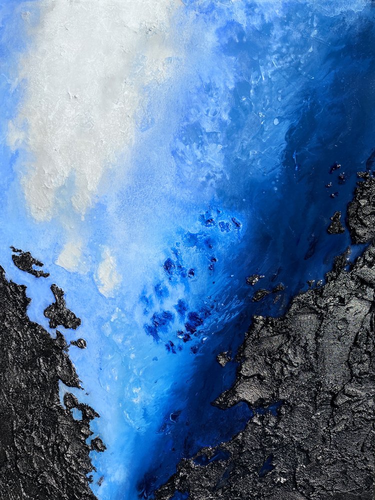 Diepe blauwe diepten door Alyson Storms