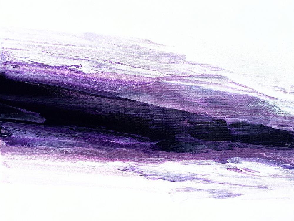 Etherische Violet Flow door Alyson Storms