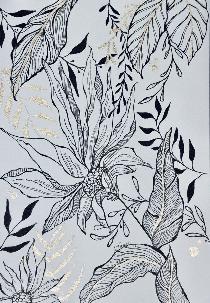 Black Gold Botanicals door Amy Tieman