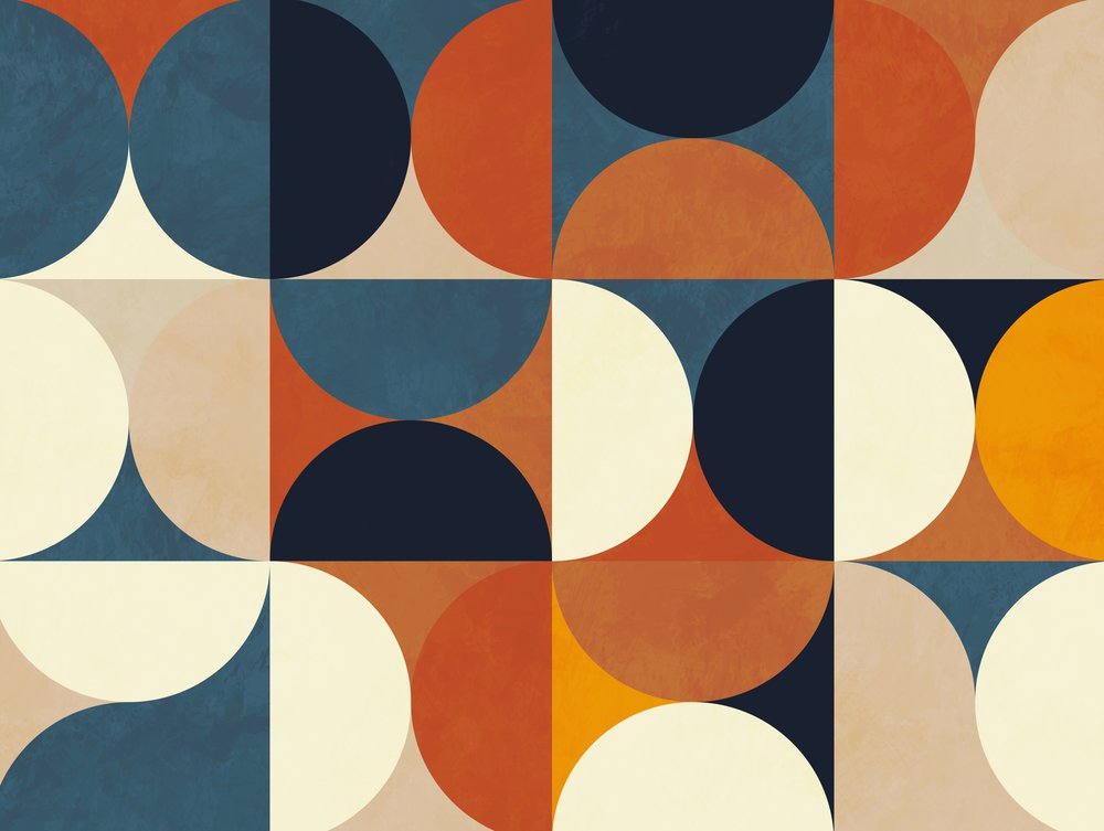 Geometrie New12 Bruin door Ana Rut Bre