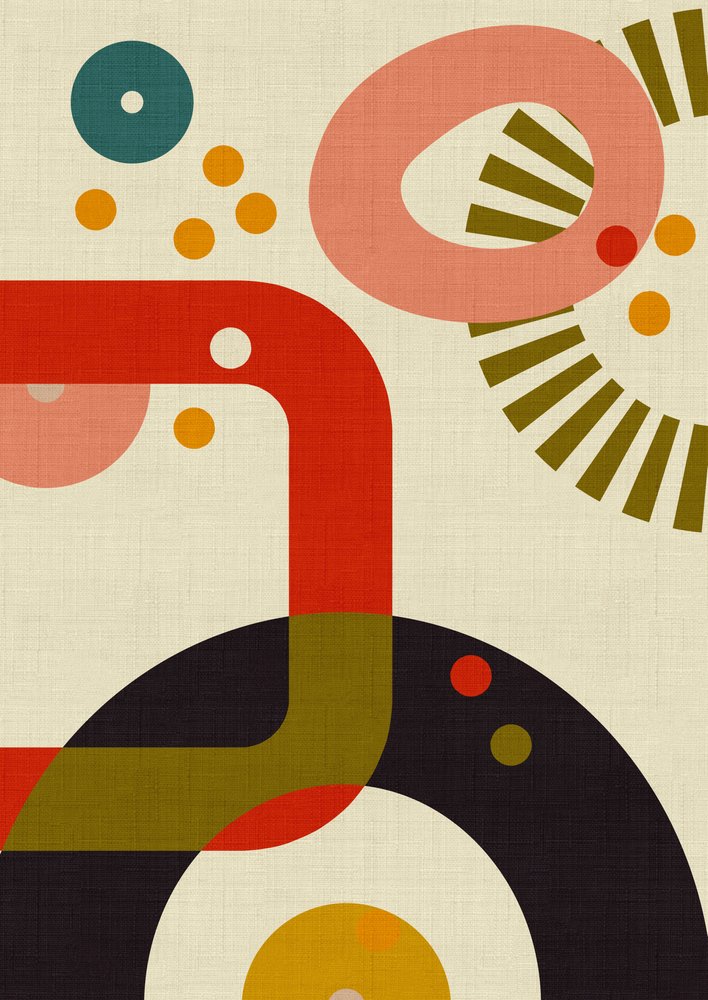 Mid Century Cirque 3 door Ana Rut Bre