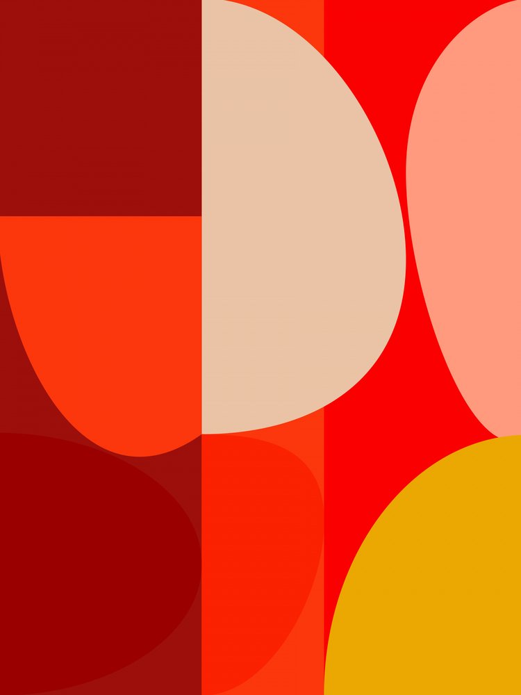 Midden van de vorige eeuw, pastel 10 door Ana Rut Bre