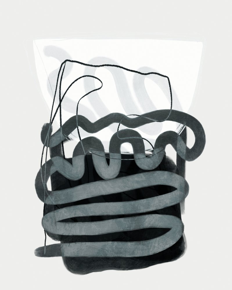 Geschilderde lijnen Swazz 3 Kopie door Ana Rut Bre