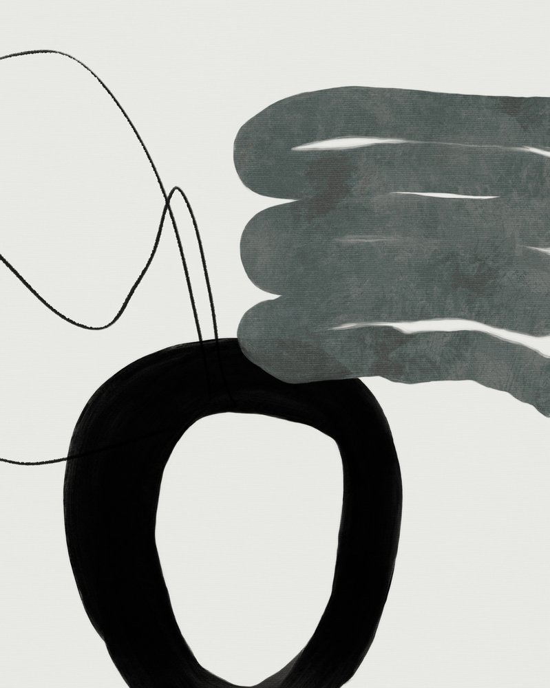 Geschilderde lijnen Swazz Kopie door Ana Rut Bre