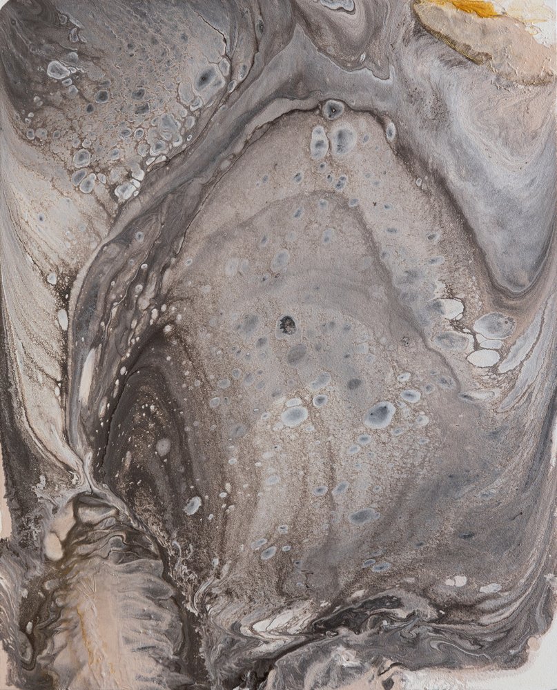 Vloeibaar marmer goud door Anastasiya Devochkina