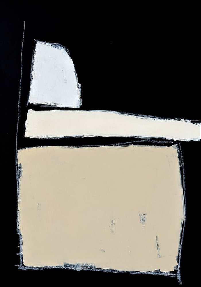 Zwarte en beige blokken door Andrea Reichhart