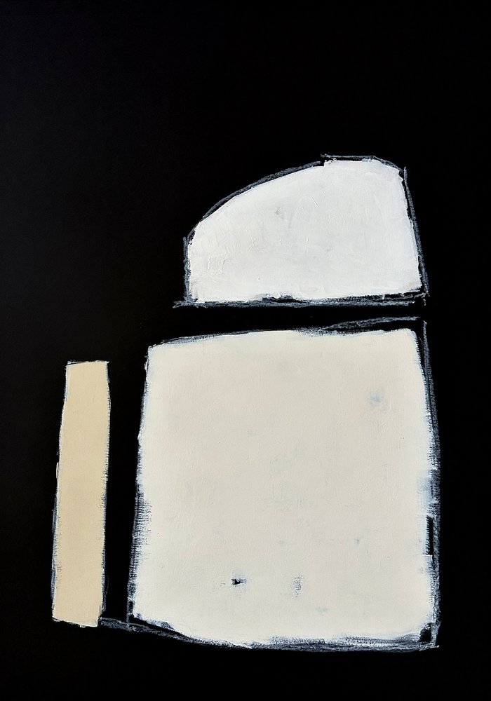 Neutrale abstracte vormen door Andrea Reichhart