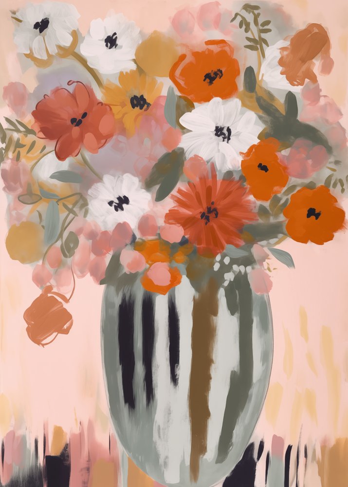 Schilderachtig bloemenboeket door Andreas Magnusson