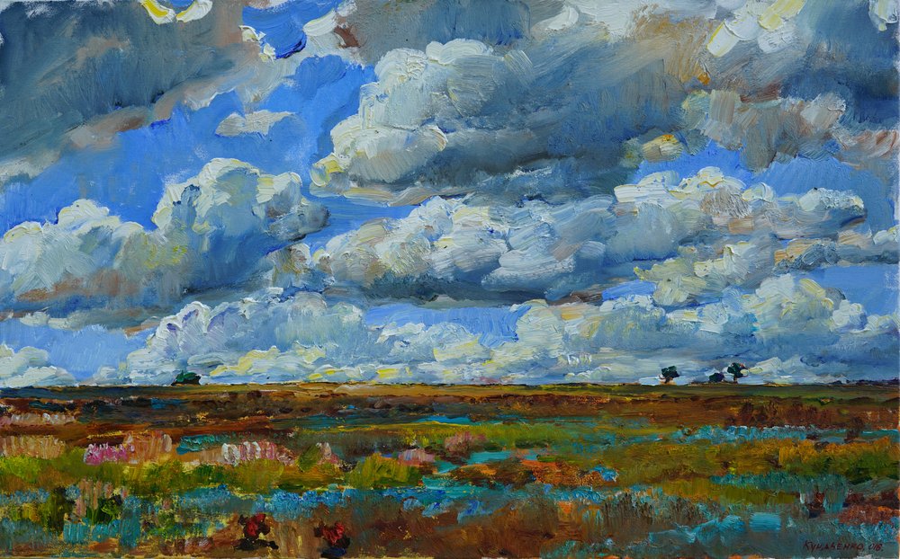 Het platteland van Big Sky door Andrii Kutsachenko