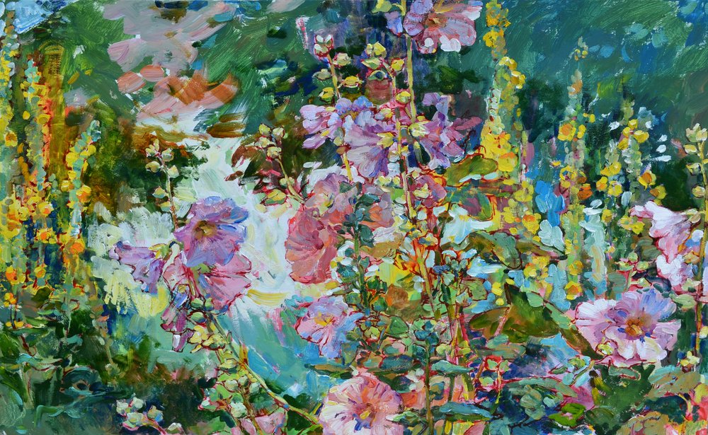 Levendige tuinbloemen door Andrii Kutsachenko