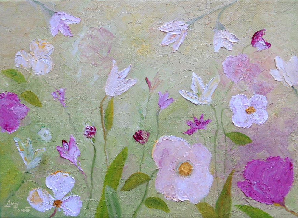 Soft Spring Garden door Angeles M. Pomata