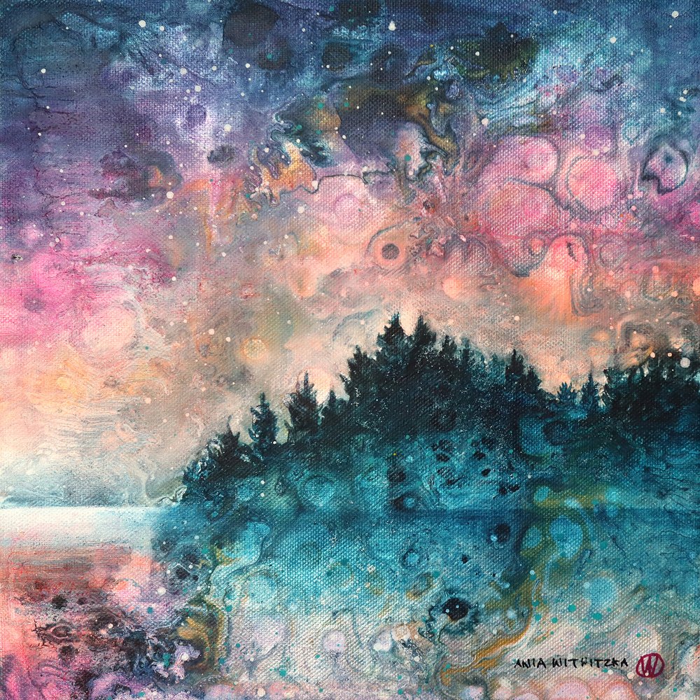 Cosmic Forest Lake door Ania Witwitzka