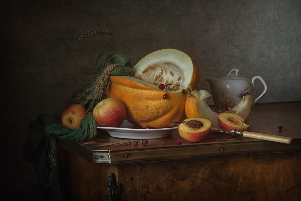 Rustiek herfststilleven door Anna Petina