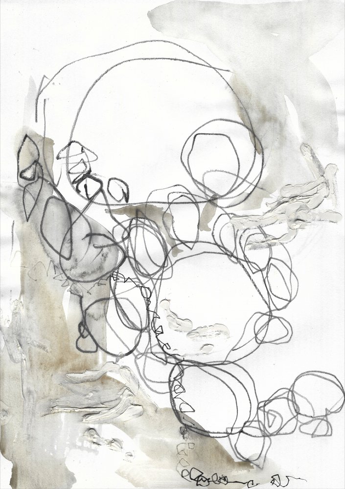 Abstract Organic Flow door Annick
