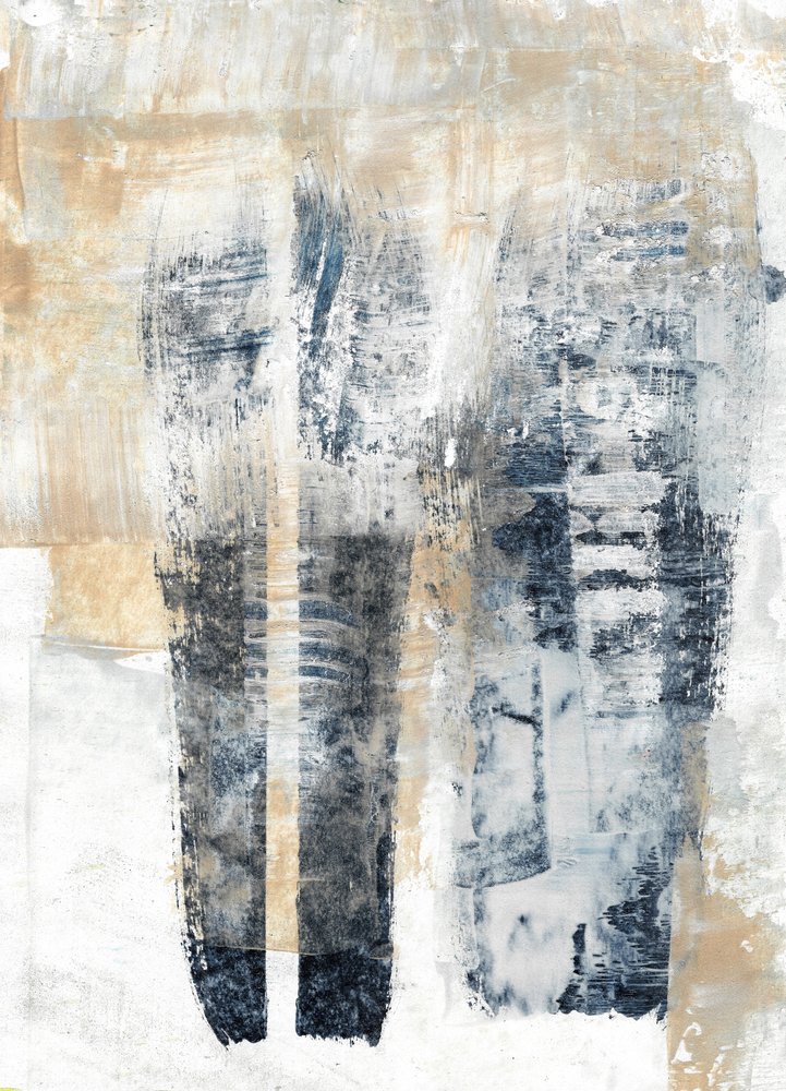 Ingetogen verticaal abstract door Annick