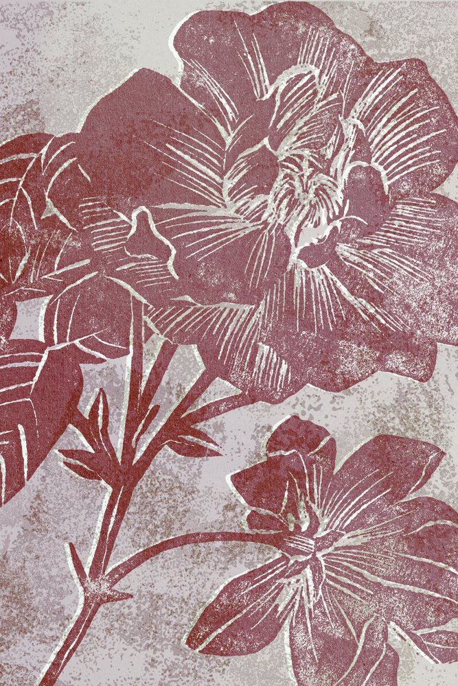 Rustieke kastanjebruine bloemen door Apostrofo Design
