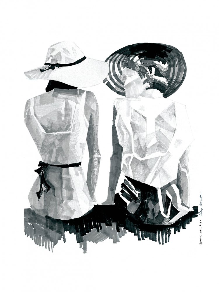 Zomerhoeden door Awol Art Alex