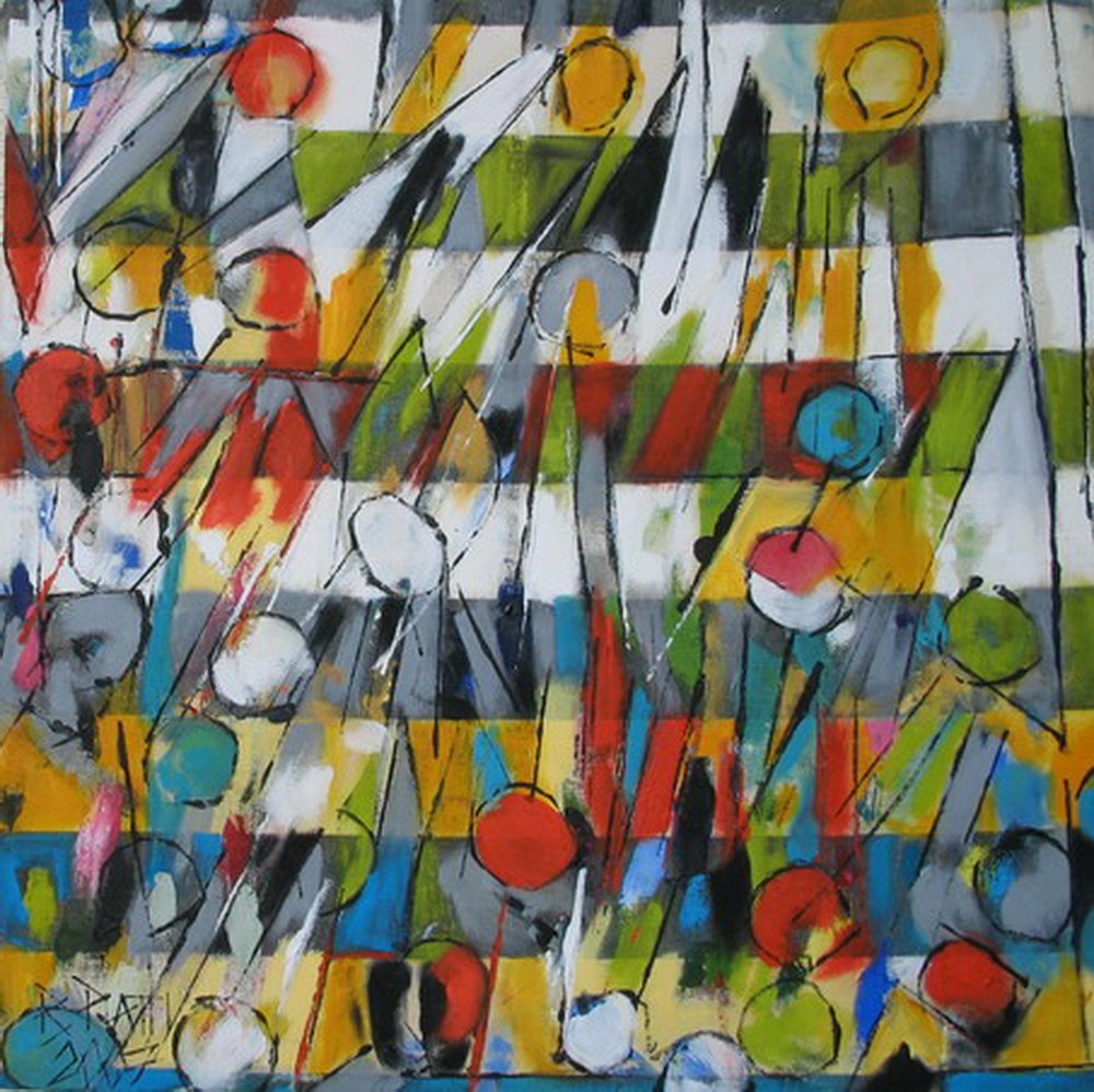 Moderne abstracte vormen door Barbara Piatti