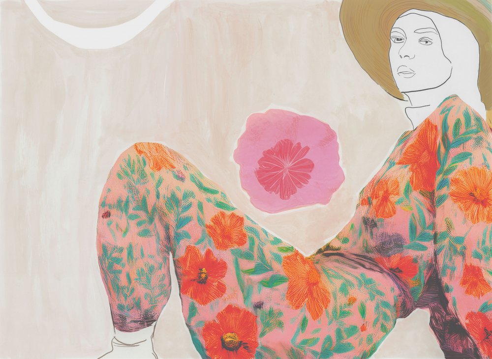 Bohemien-bloemenstijl door Beate Tubach