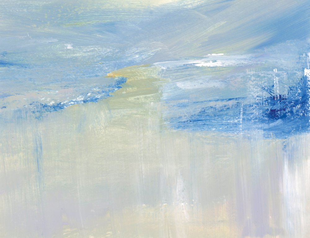 Dromerige blauwe tinten door Breanna Megan Studio