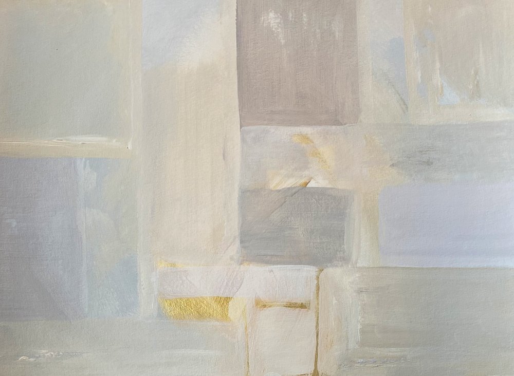 Zachte abstracte blokken door Breanna Megan Studio