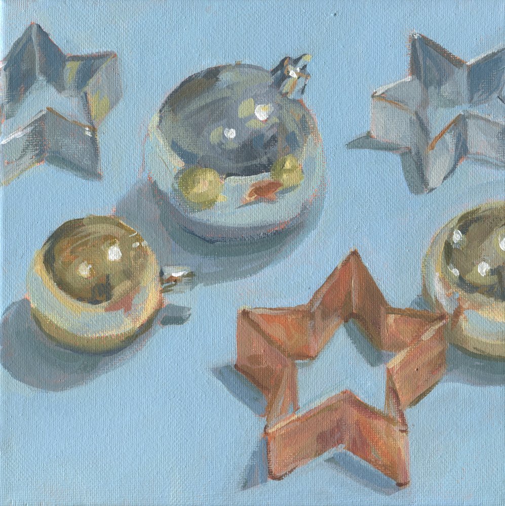 Kerststerren-kerstversieringen door Carrie Arnold