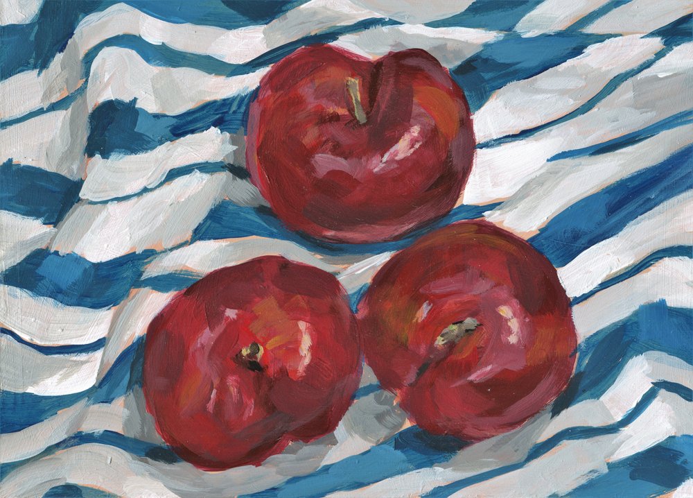 Verse appels op strepen door Carrie Arnold