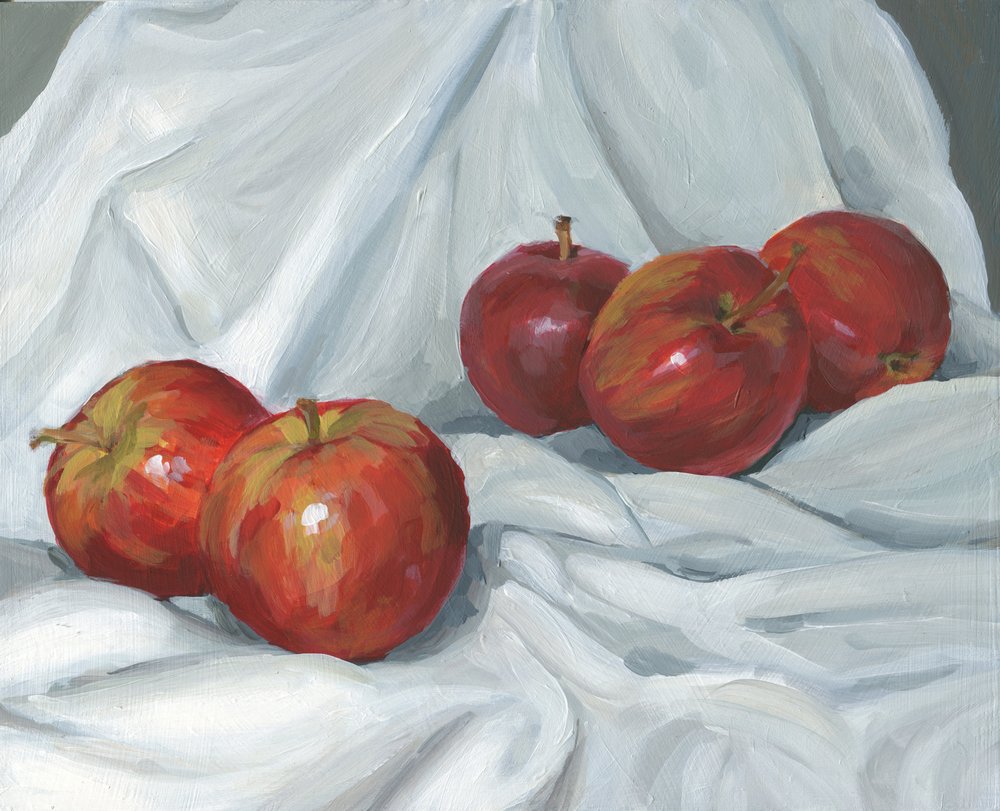 Verse rode appels door Carrie Arnold