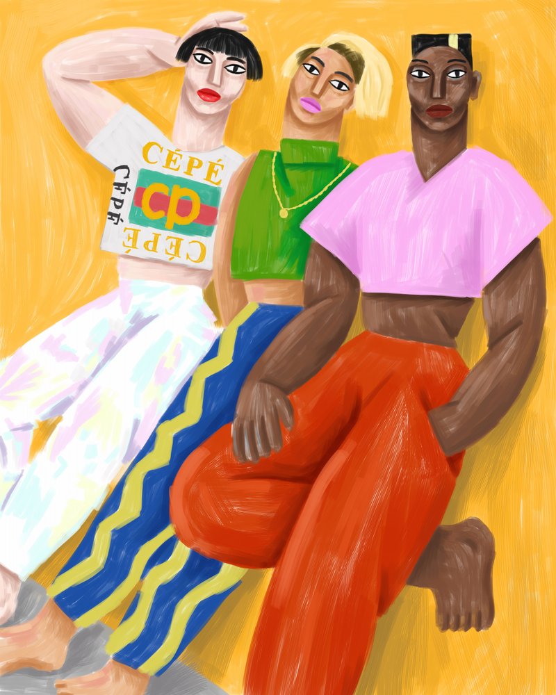 Maak een muur door Cépé