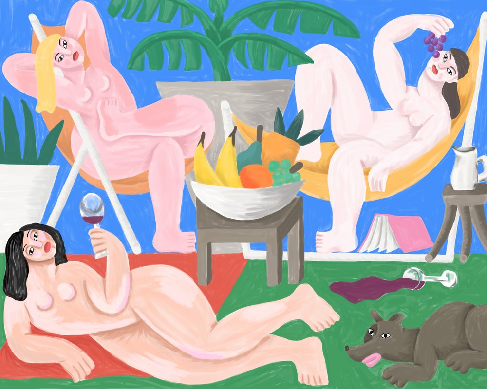 De Picknick door Cépé