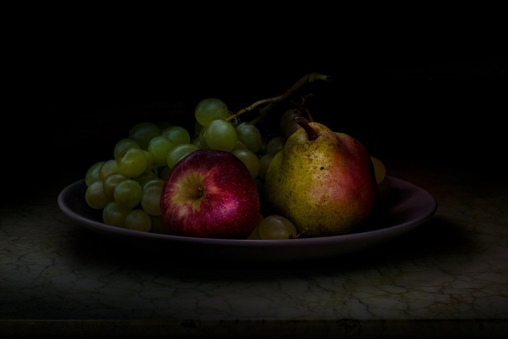 Stilleven met vers fruit door Christian MARCEL