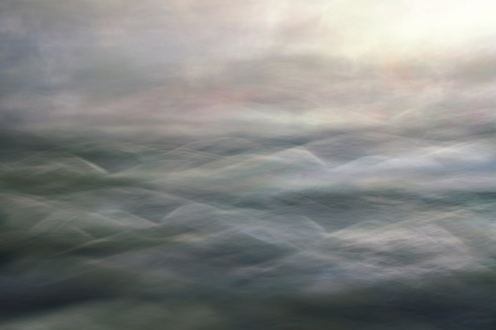 Dromerige abstracte oceaan door Christina Sillen