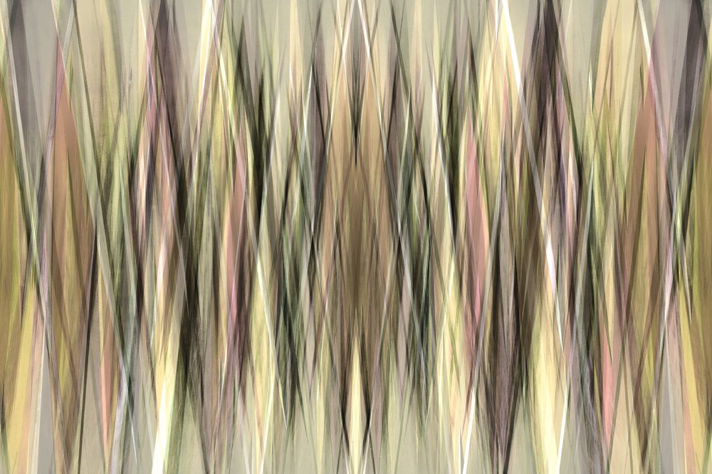 Aardse abstracte lijnen door Christina Sillen
