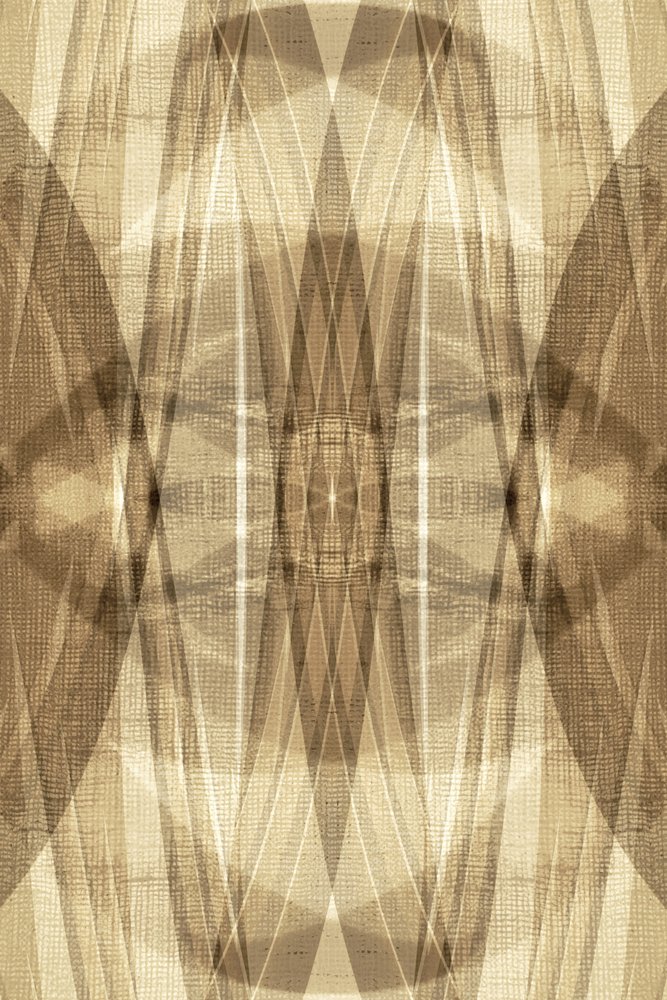 Warme geometrische symmetrie door Christina Sillen