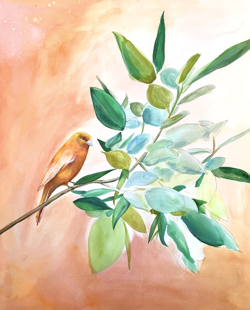 Orange Bird-filiaal door Christine Lindstrom